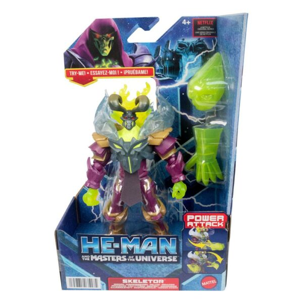 He-Man and the Masters of the Universe Figuras 2022 Deluxe Skeletor Reborn 14 cm - Imagen 4