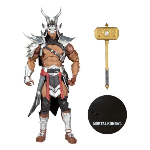 Mortal Kombat Figura Shao Kahn (Platinum Kahn) 18 cm - Imagen 7