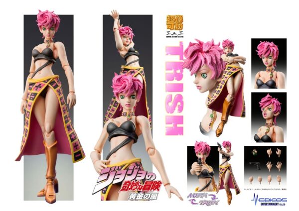 TRISH FIGURA 15 CM JOJO'S BIZARRE ADVENTURE CHOZO KADO - Imagen 6