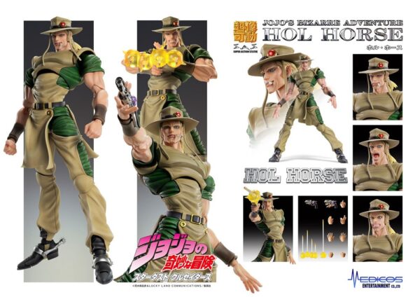 HOL HORSE FIG 15 CM JOJO'S BIZARRE ADVENTURE CHOZOKADO - Imagen 9