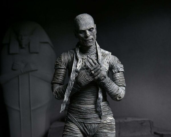 ULTIMATE MUMMY (B&W) FIGURA 18 CM UNIVERSA... - Imagen 7