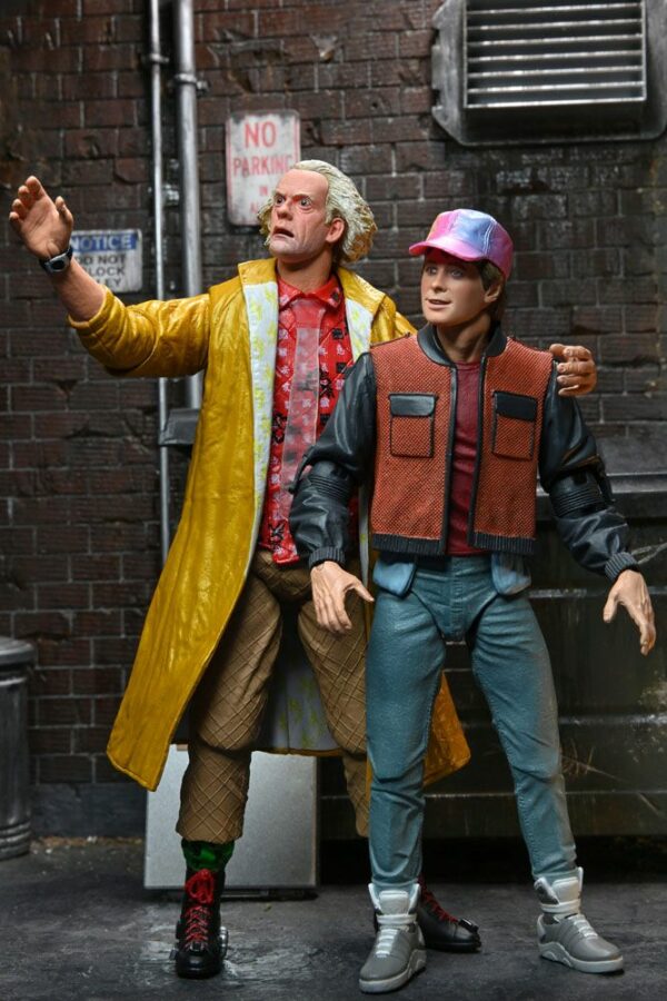 Regreso al Futuro 2 Figura Ultimate Doc Brown (2015) 18 cm Neca - Imagen 4