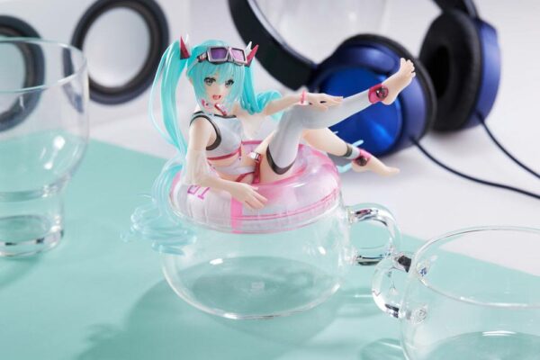 Hatsune Miku Wonderland Estatua PVC Hatsune Miku Aqua Float Girls 18 cm - Imagen 4