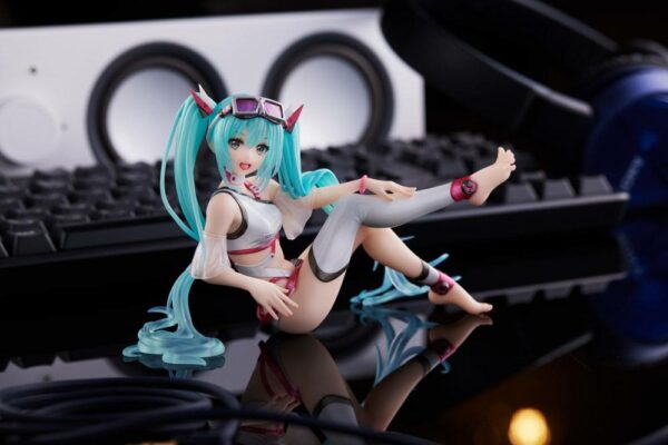 Hatsune Miku Wonderland Estatua PVC Hatsune Miku Aqua Float Girls 18 cm - Imagen 5