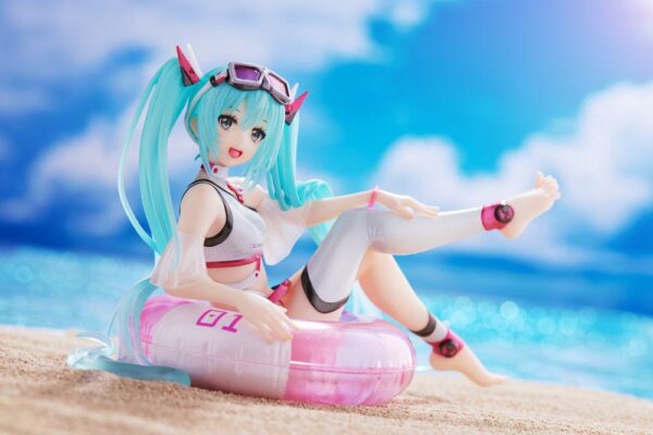 Hatsune Miku Wonderland Estatua PVC Hatsune Miku Aqua Float Girls 18 cm - Imagen 6