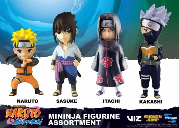 SURTIDO MININJA  FIGURAS 5 CM NARUTO SHIPPOUDEN FIGURINE - Imagen 2