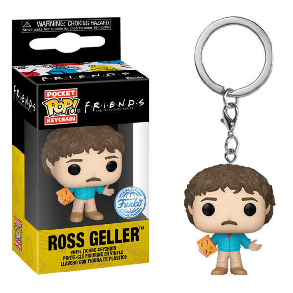 Friends Llaveros Pocket POP! Vinyl 80's Ross 4 cm