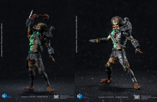 JUNGLE PREDATOR BATTLE DAMAGE FIGURA 11.5 CM 1/18 SCALE PREVIEWS EXCLUSIVE PREDATOR - Imagen 3