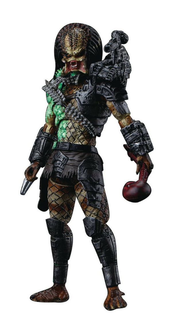 JUNGLE PREDATOR BATTLE DAMAGE FIGURA 11.5 CM 1/18 SCALE PREVIEWS EXCLUSIVE PREDATOR - Imagen 2