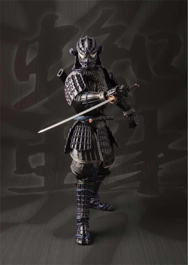 ONMITSU BLACK SPIDER-MAN FIGURA 19 CM MARVEL MEISHO MANGA REALIZATION - Imagen 2