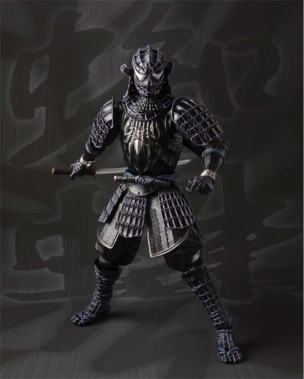 ONMITSU BLACK SPIDER-MAN FIGURA 19 CM MARVEL MEISHO MANGA REALIZATION - Imagen 4