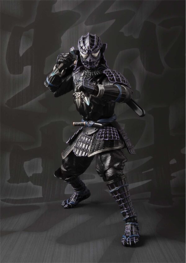 ONMITSU BLACK SPIDER-MAN FIGURA 19 CM MARVEL MEISHO MANGA REALIZATION - Imagen 6