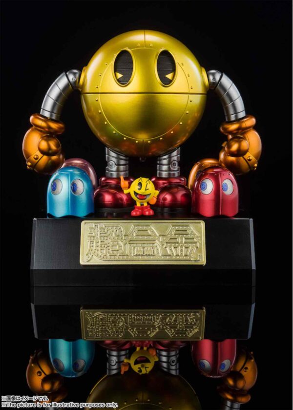 PAC-MAN FIGURA 10.5 CM PAC-MAN CHOGOKIN RE-RUN - Imagen 2