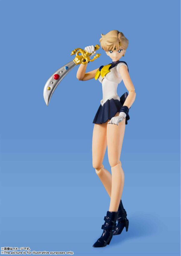 SAILOR URANUS PRETTY GUARDIAN ACE FIGURA 16 CM SAILOR MOON S.H. FIGUARTS - Imagen 2