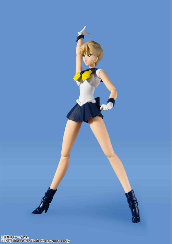 SAILOR URANUS PRETTY GUARDIAN ACE FIGURA 16 CM SAILOR MOON S.H. FIGUARTS - Imagen 5