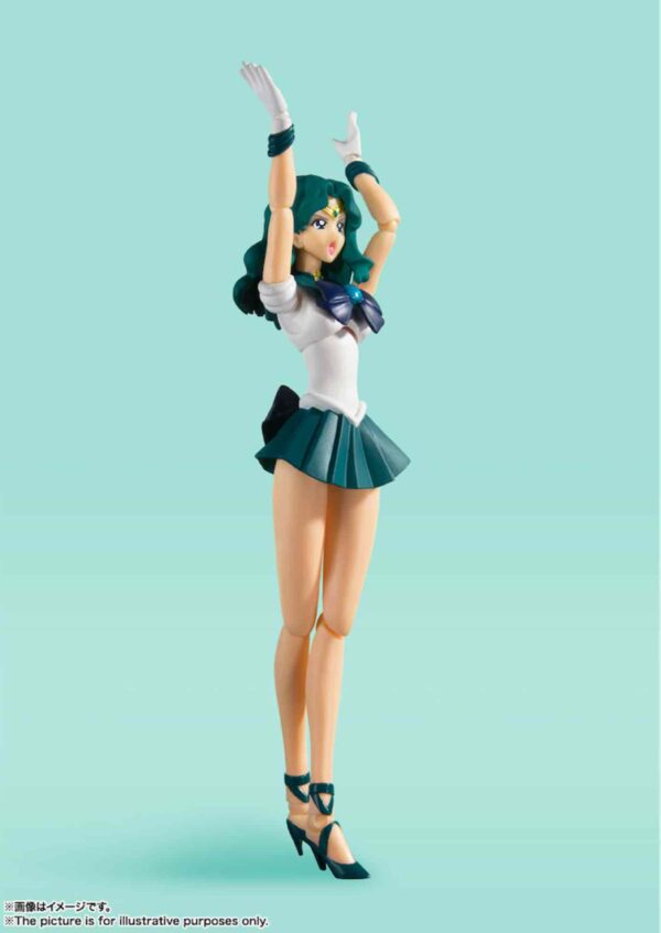 SAILOR NEPTUNE PRETTY GUARDIAN ACE FIGURA 15 CM SAILOR MOON S.H. FIGUARTS - Imagen 2