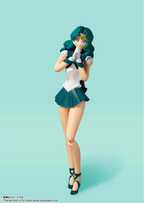 SAILOR NEPTUNE PRETTY GUARDIAN ACE FIGURA 15 CM SAILOR MOON S.H. FIGUARTS - Imagen 3