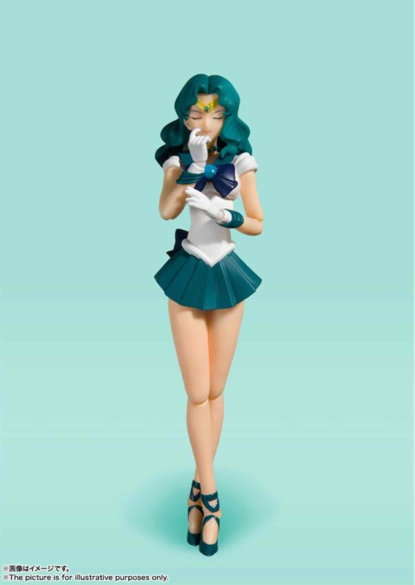 SAILOR NEPTUNE PRETTY GUARDIAN ACE FIGURA 15 CM SAILOR MOON S.H. FIGUARTS - Imagen 4