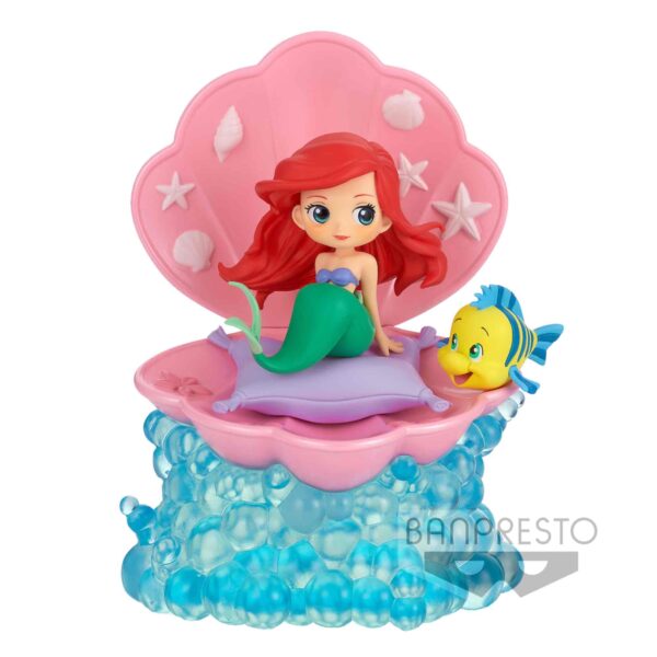 ARIEL VER. A FIGURA 12 CM Q POSKET STORIES DISNEY CHARACTERS THE LITTLE MERMAID - Imagen 2