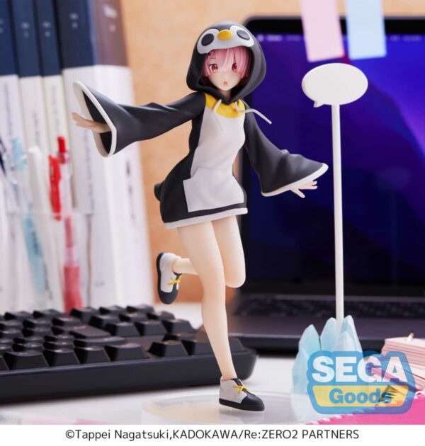 LUMINASTA RAM KOTORIASOBI FIG 20 CM RE:ZERO SLIAW - Imagen 2