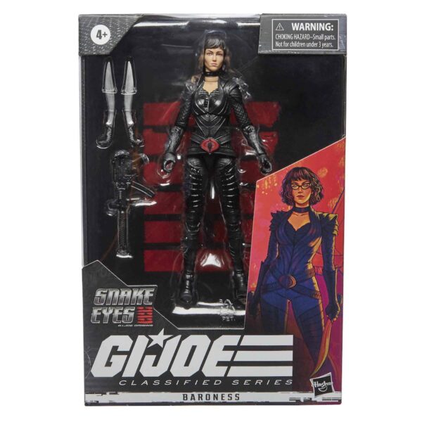 ARONESS FIGURA 15 CM GIJOE CLASSIFIED SERIES F01105X0 - Imagen 4