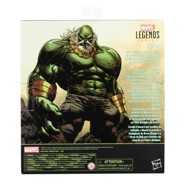 HULK MAESTRO FIGURA 15 CM MARVEL LEGENDS F02195L0 - Imagen 5