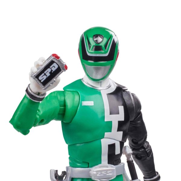 GREEN RANGER FIGURA 15 CM POWER RANGERS LIGHTNING COLLECTION S.P.D. F2053ES0 - Imagen 6