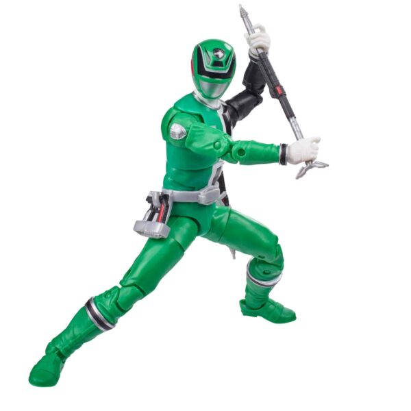 GREEN RANGER FIGURA 15 CM POWER RANGERS LIGHTNING COLLECTION S.P.D. F2053ES0 - Imagen 7