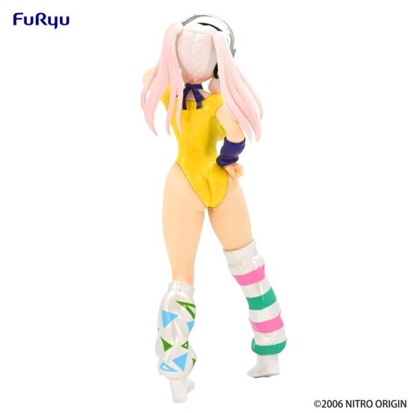 Super Sonico Estatua PVC Super Sonico Concept Figure 80's/Another Color/Yellow Ver. 18 cm - Imagen 4