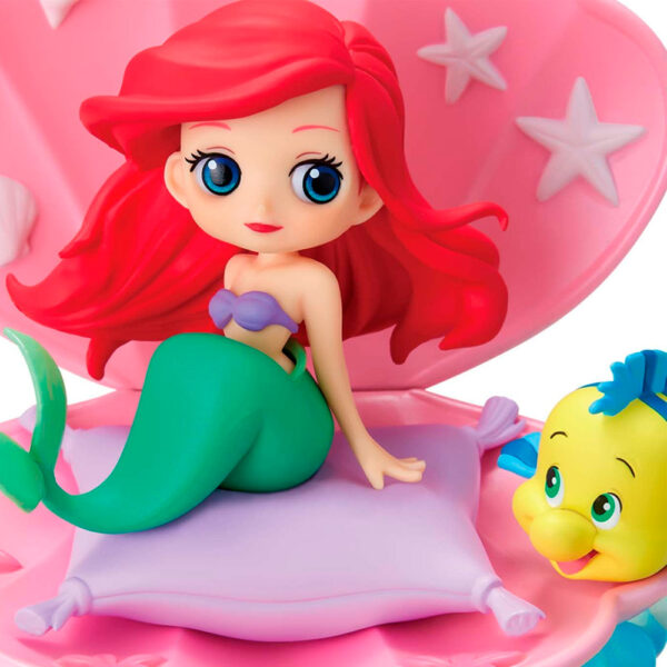 ARIEL VER. A FIGURA 12 CM Q POSKET STORIES DISNEY CHARACTERS THE LITTLE MERMAID - Imagen 3