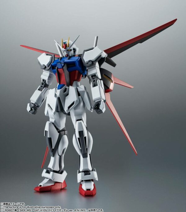 AQM/E-X01 AILE STRIKER & OPTION PARTS SET MOBILE SUIT GUNDAM SEED ROBOT SPIRITS - Imagen 3