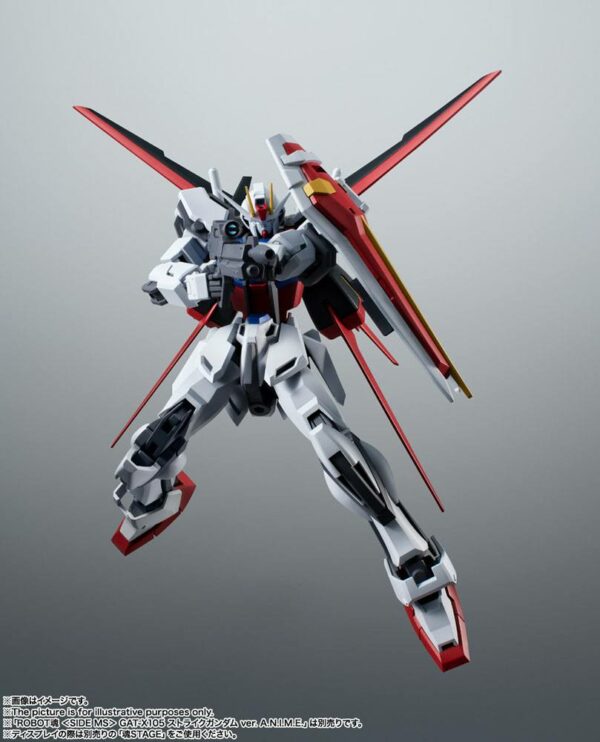 AQM/E-X01 AILE STRIKER & OPTION PARTS SET MOBILE SUIT GUNDAM SEED ROBOT SPIRITS - Imagen 6