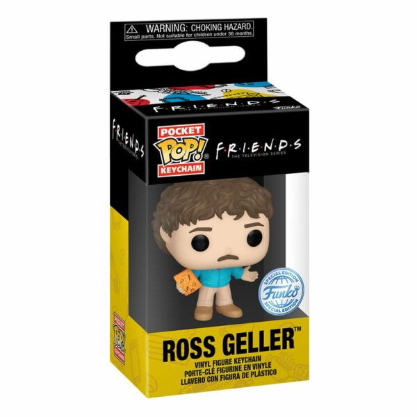 Friends Llaveros Pocket POP! Vinyl 80's Ross 4 cm - Imagen 4