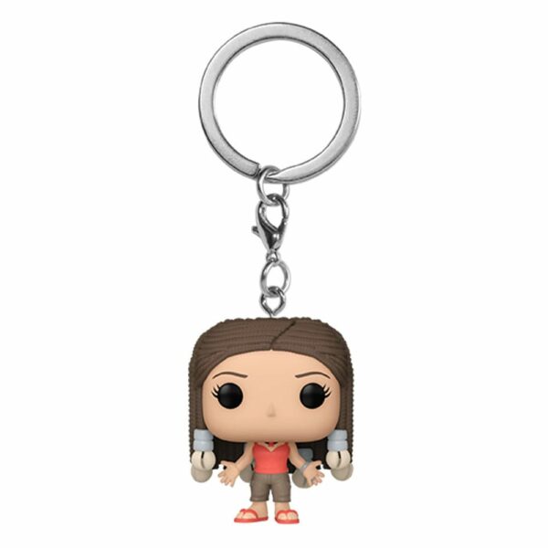 Friends Llaveros Pocket POP! Vinyl Monica w/ Braids 4 - Imagen 3