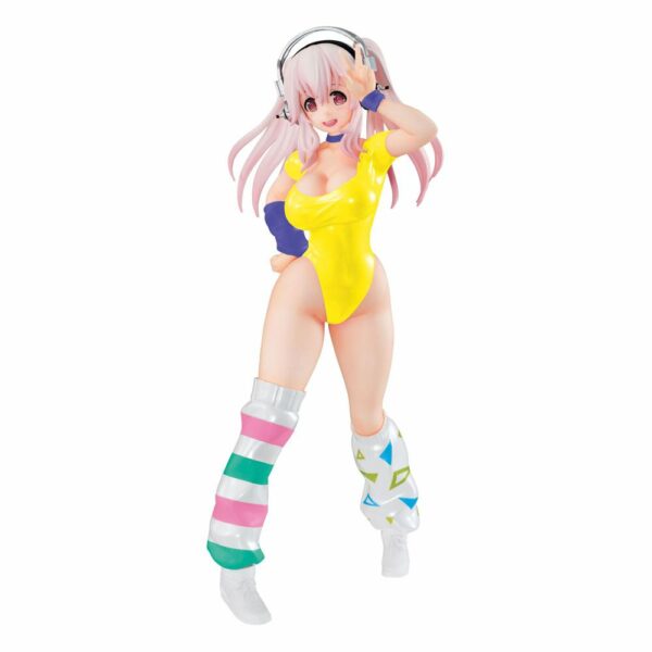 Super Sonico Estatua PVC Super Sonico Concept Figure 80's/Another Color/Yellow Ver. 18 cm