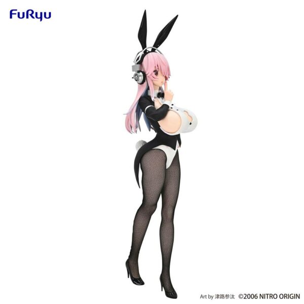 Super Sonico Estatua PVC BiCute Bunnies Super Sonico Newly Drawn Costume Ver. 30 cm - Imagen 4