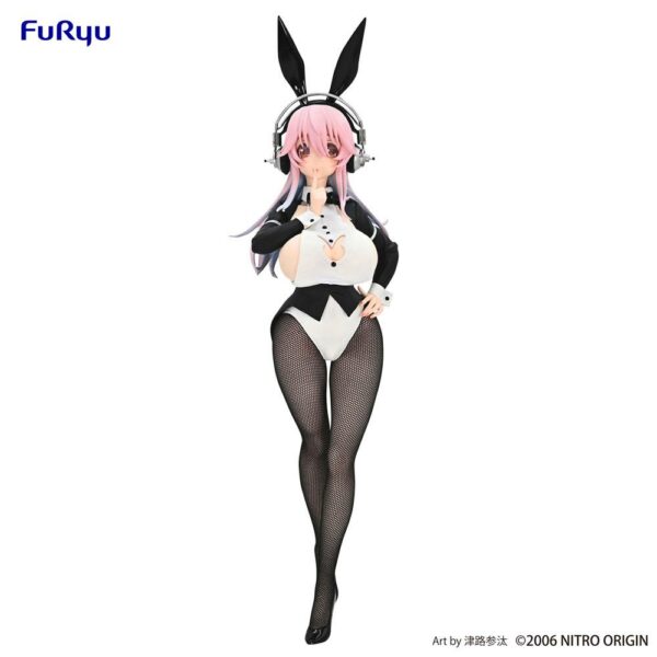 Super Sonico Estatua PVC BiCute Bunnies Super Sonico Newly Drawn Costume Ver. 30 cm