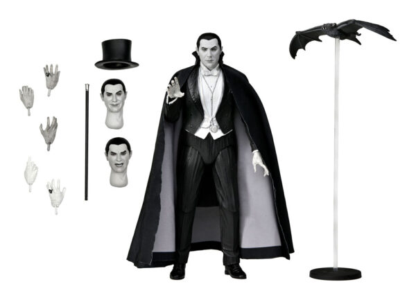 ULTIMATE DRACULA (CARFAX ABBEY) FIG 18 CM UNIVERSAL MONSTERS SCALE ACTION FIGURE - Imagen 8