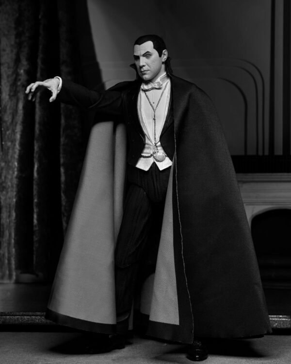 ULTIMATE DRACULA (CARFAX ABBEY) FIG 18 CM UNIVERSAL MONSTERS SCALE ACTION FIGURE - Imagen 9