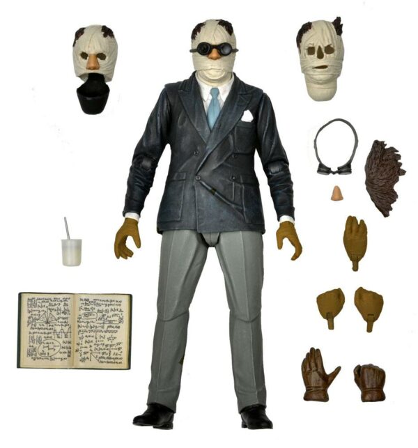 Universal Monsters Figura Ultimate The Invisible Man 18 cm - Imagen 3