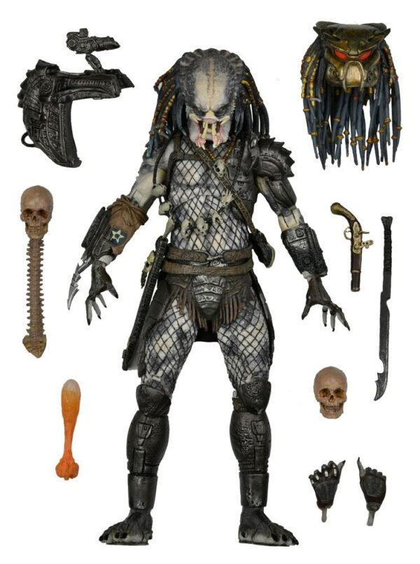 ULTIMATE ELDER FIGURA 18 CM PREDATOR 2 SCALE ACTION FIGURE