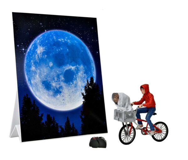 E.T. El Extraterrestre Figura Elliott & E.T. on Bicycle 13 cm - Imagen 2