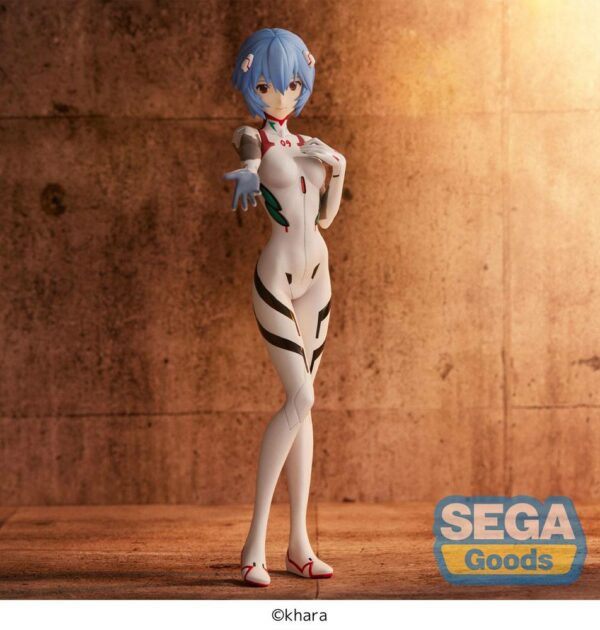 Evangelion: 3.0+1.0 Thrice Upon a Time Estatua PVC SPM Rei Ayanami (Tentative Name) Momentary White 19 cm