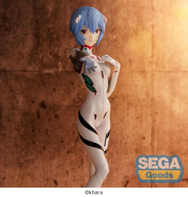 Evangelion: 3.0+1.0 Thrice Upon a Time Estatua PVC SPM Rei Ayanami (Tentative Name) Momentary White 19 cm - Imagen 2