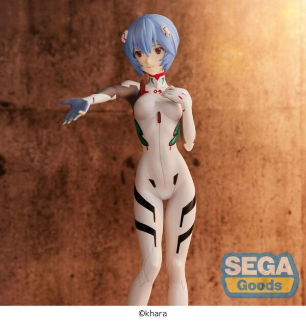 Evangelion: 3.0+1.0 Thrice Upon a Time Estatua PVC SPM Rei Ayanami (Tentative Name) Momentary White 19 cm - Imagen 3