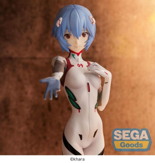 Evangelion: 3.0+1.0 Thrice Upon a Time Estatua PVC SPM Rei Ayanami (Tentative Name) Momentary White 19 cm - Imagen 4