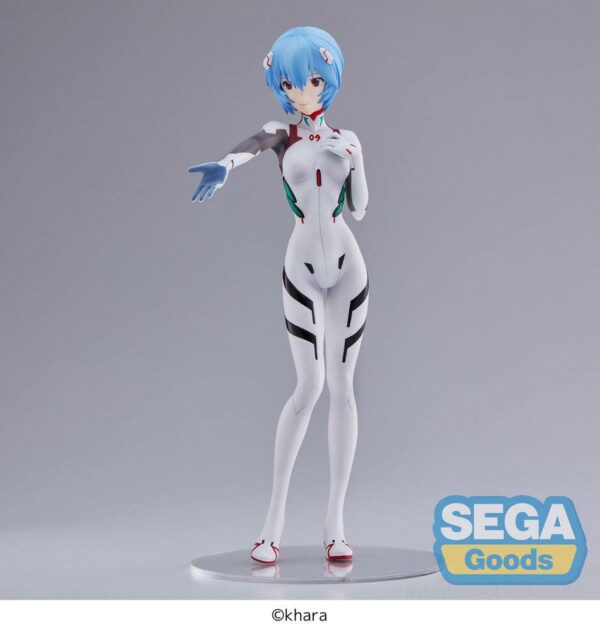 Evangelion: 3.0+1.0 Thrice Upon a Time Estatua PVC SPM Rei Ayanami (Tentative Name) Momentary White 19 cm - Imagen 5