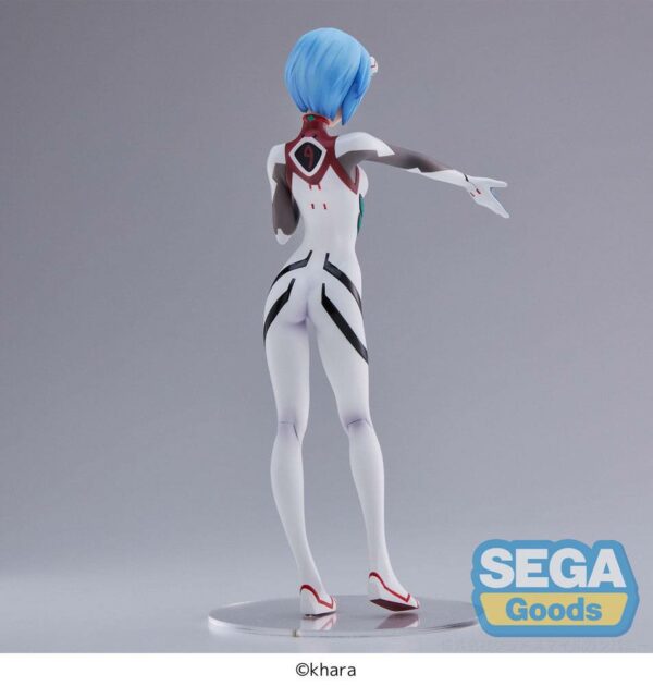 Evangelion: 3.0+1.0 Thrice Upon a Time Estatua PVC SPM Rei Ayanami (Tentative Name) Momentary White 19 cm - Imagen 6