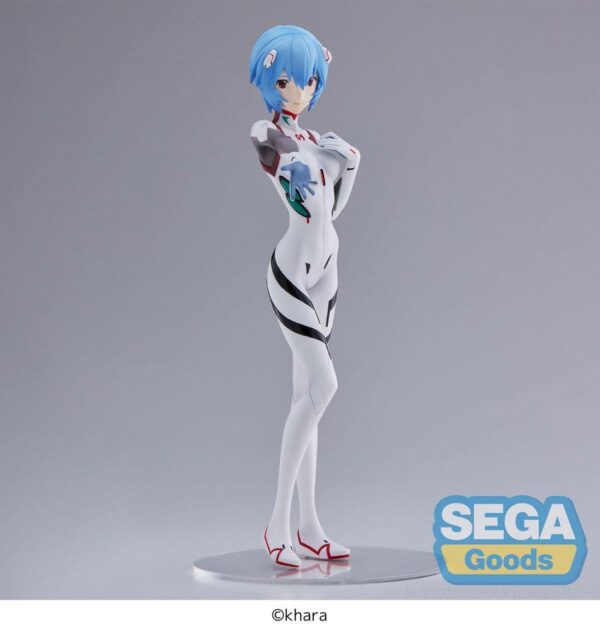 Evangelion: 3.0+1.0 Thrice Upon a Time Estatua PVC SPM Rei Ayanami (Tentative Name) Momentary White 19 cm - Imagen 7