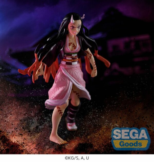 NEZUKO KAMADO DEMON FORM ADVANCING VER FIG 21 CM KIMETSU NO YAIBA FIGURIZMA - Imagen 2